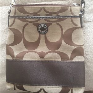 Coach cross body purse